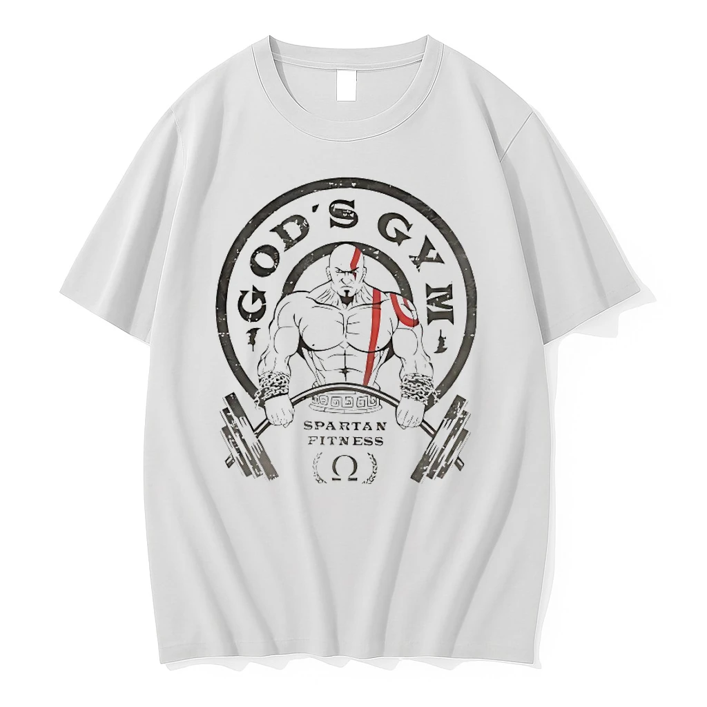 Gods Gym Spartan Fitness God Of War Ragnarok Shirts