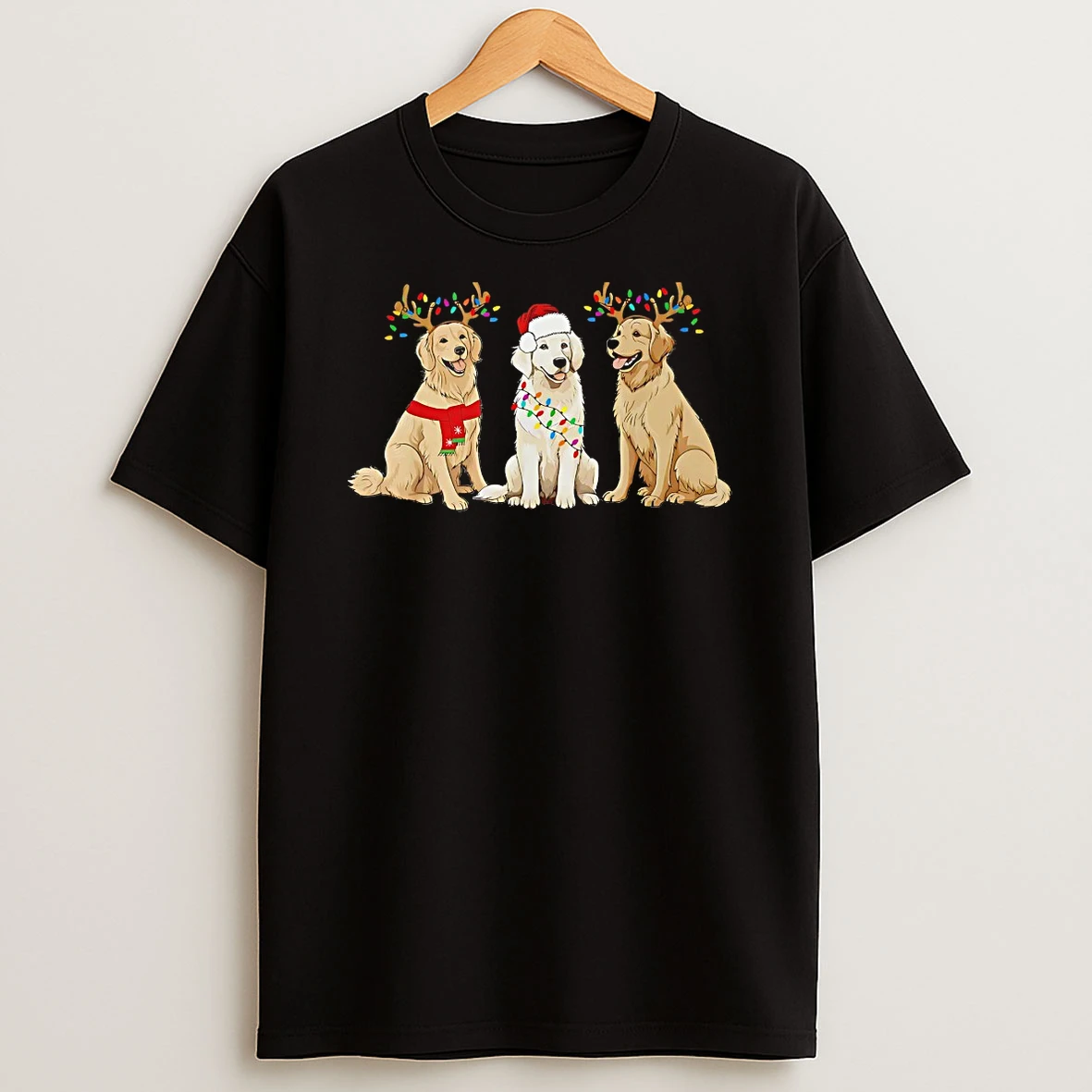 Golden Retrievers Christmas Shirts