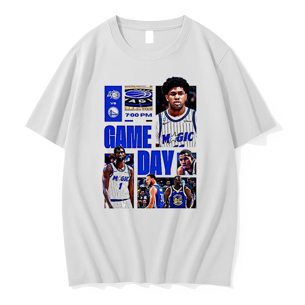 Golden State Warriors Vs Orlando Magic Nba 2025 Gameday Shirts