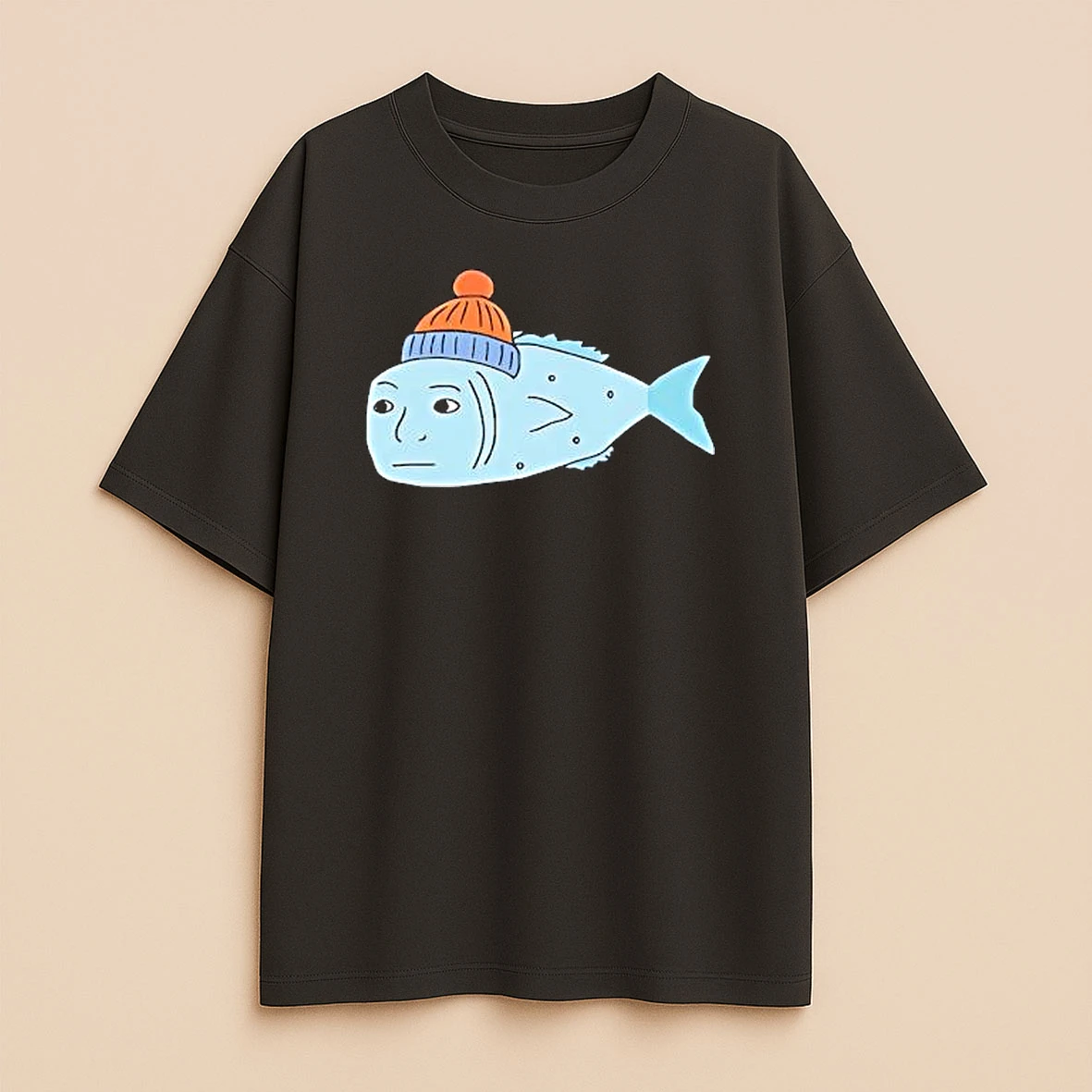 Gooba Fish Rapper Caricature Meme Premium Shirt Sweater