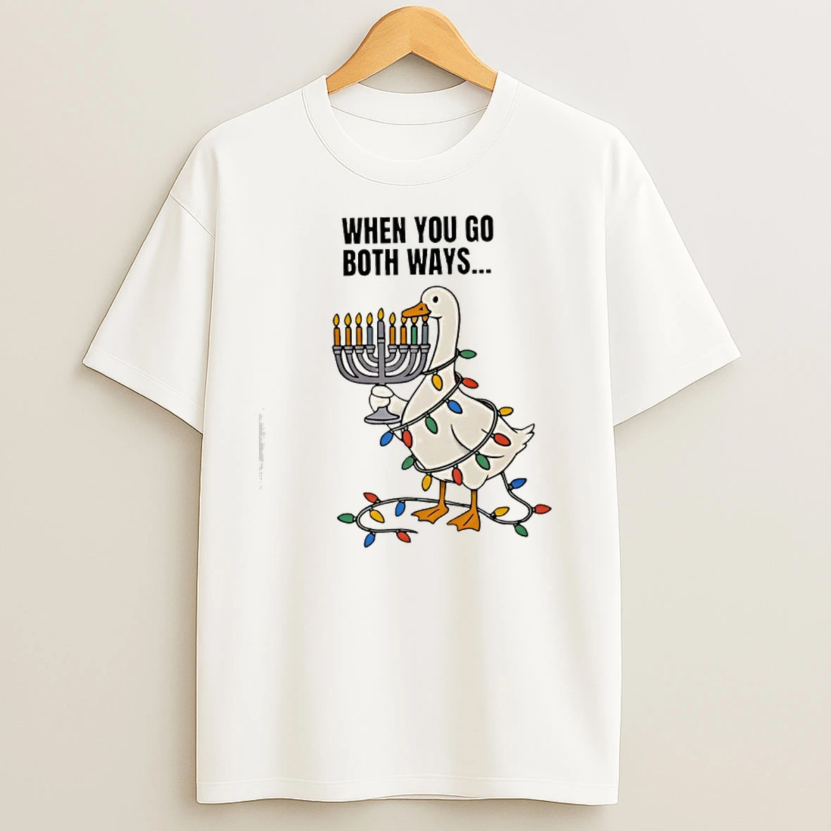 Goose Christmas When You Go Both Ways T Shirts