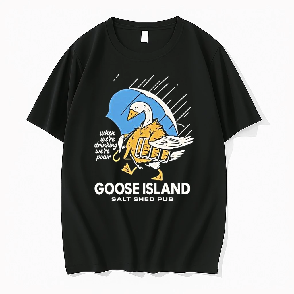 Goose Island Salt Shed Pub It Rains Shirts