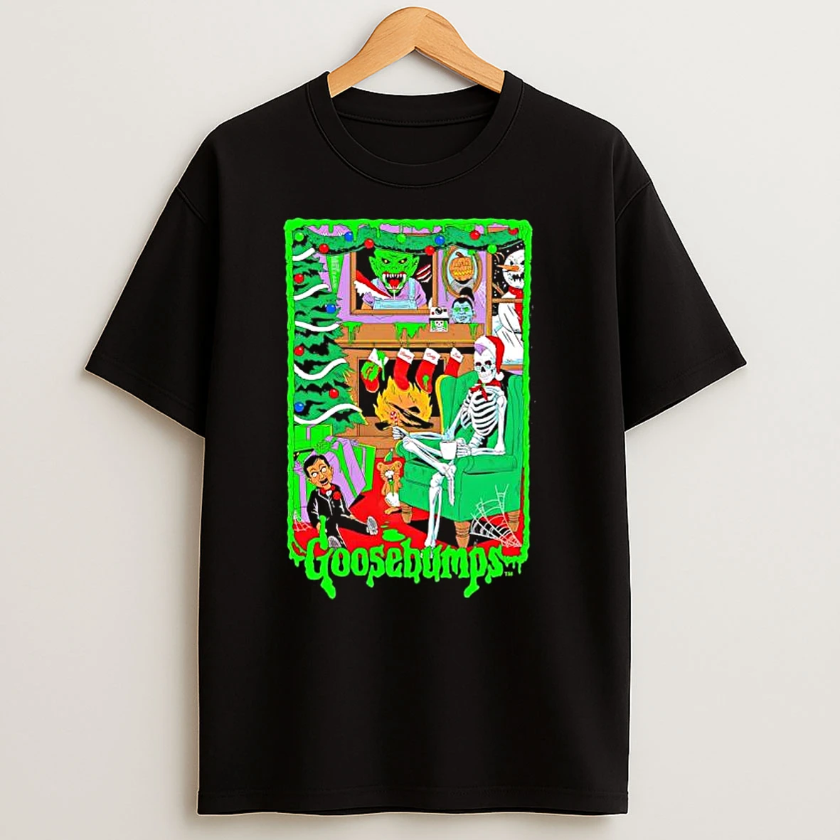 Goosebumps Very Scary Xmas T Shirts