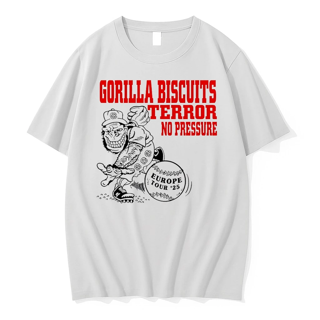 Gorilla Biscuits And Terror Announce European Tour 2025 Shirts