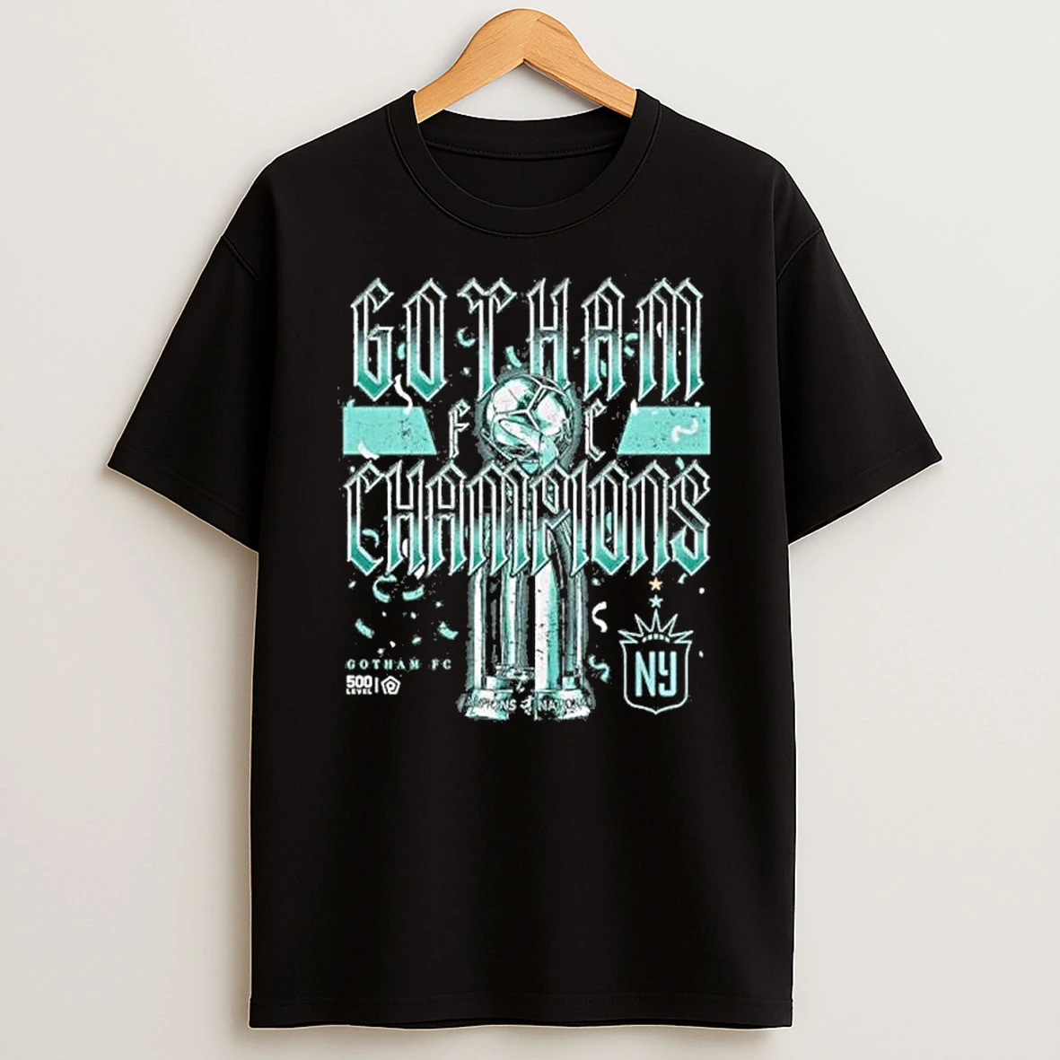 Gotham Fc 2025 Nwsl Champions Vintage Shirts