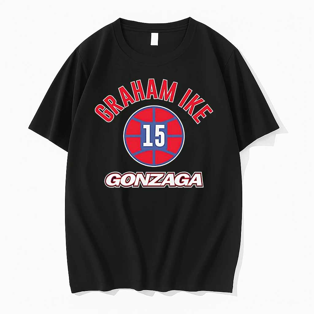 Graham Ike Hoops 15 Gonzaga Bulldogs Shirts