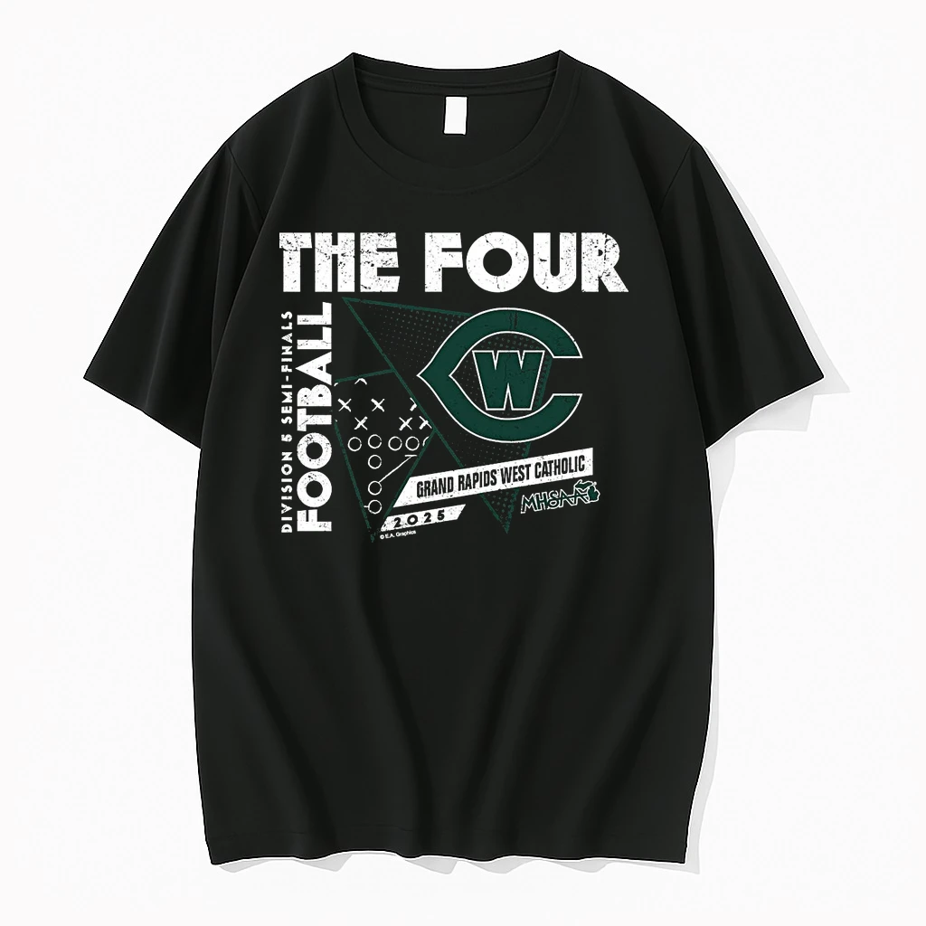 Grand Rapids West Catholic 2025 D5 Semifinals The Four Shirts