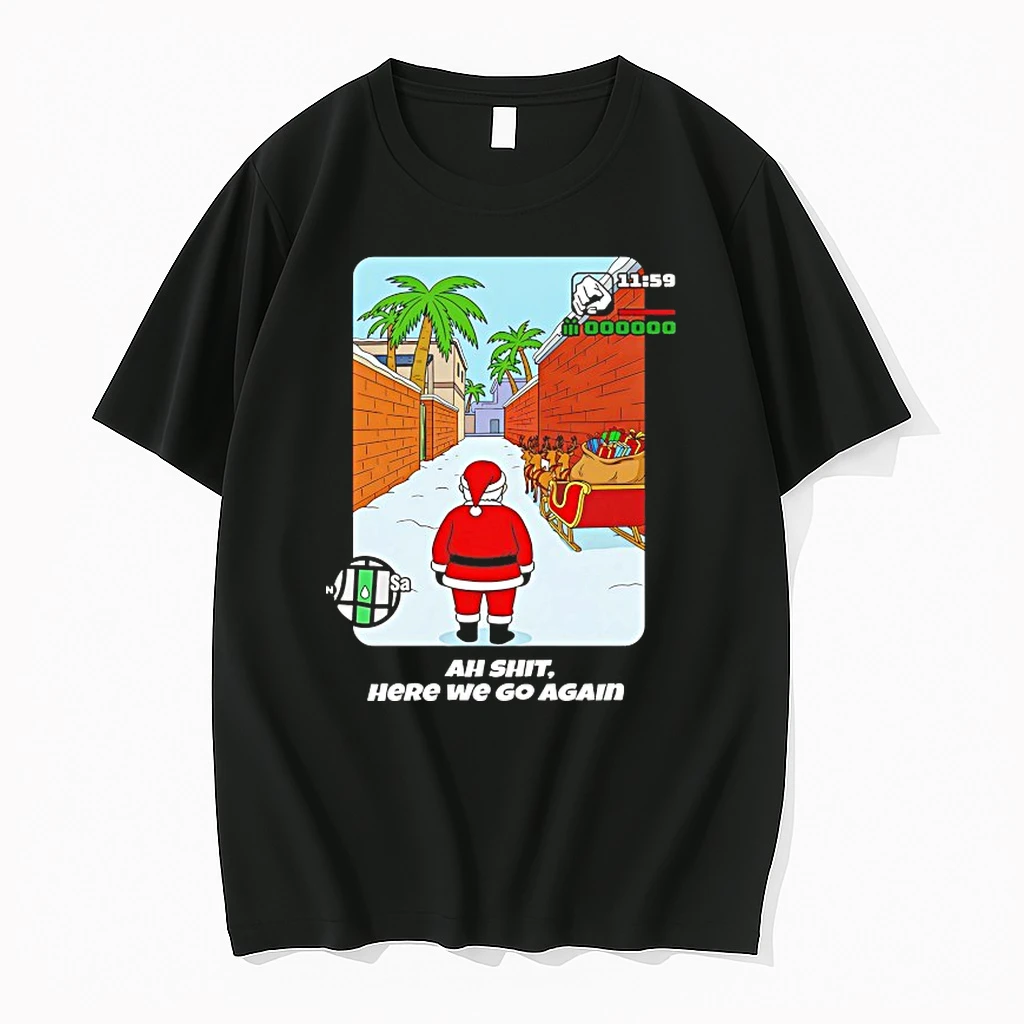 Grand Theft Auto San Andreas Ah Shit Here We Go Again Shirts