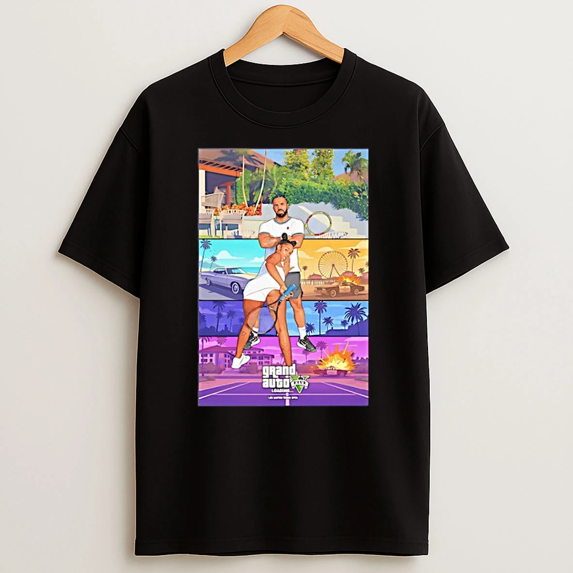 Grand Theft Auto V Tennis Sexyy Red X Drake Shirts