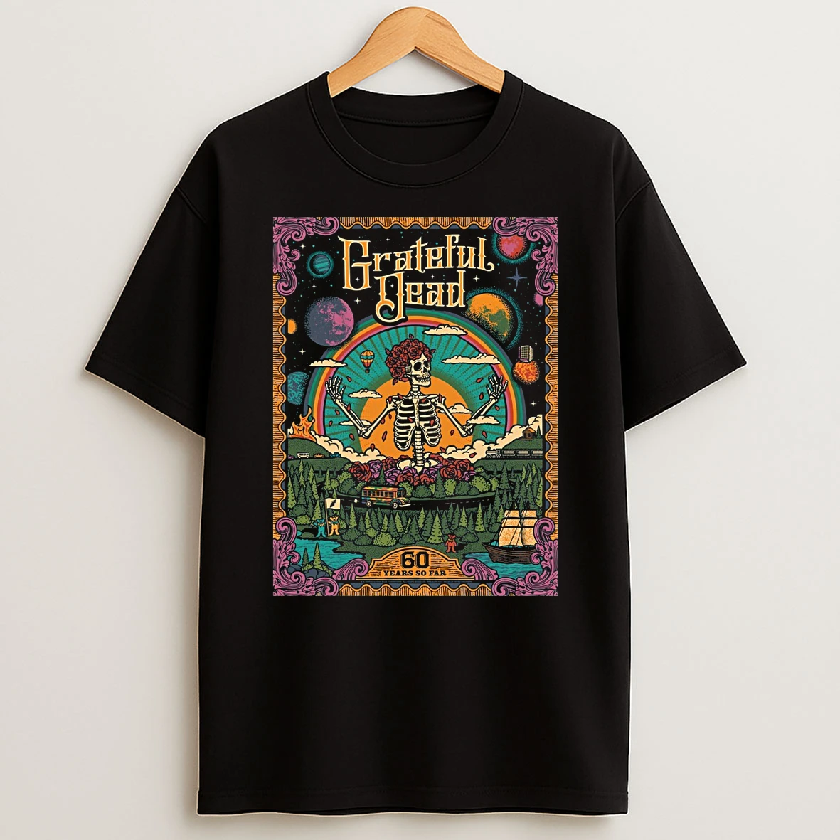 Grateful Dead 60 Years So Far 1965 2025 Shirts