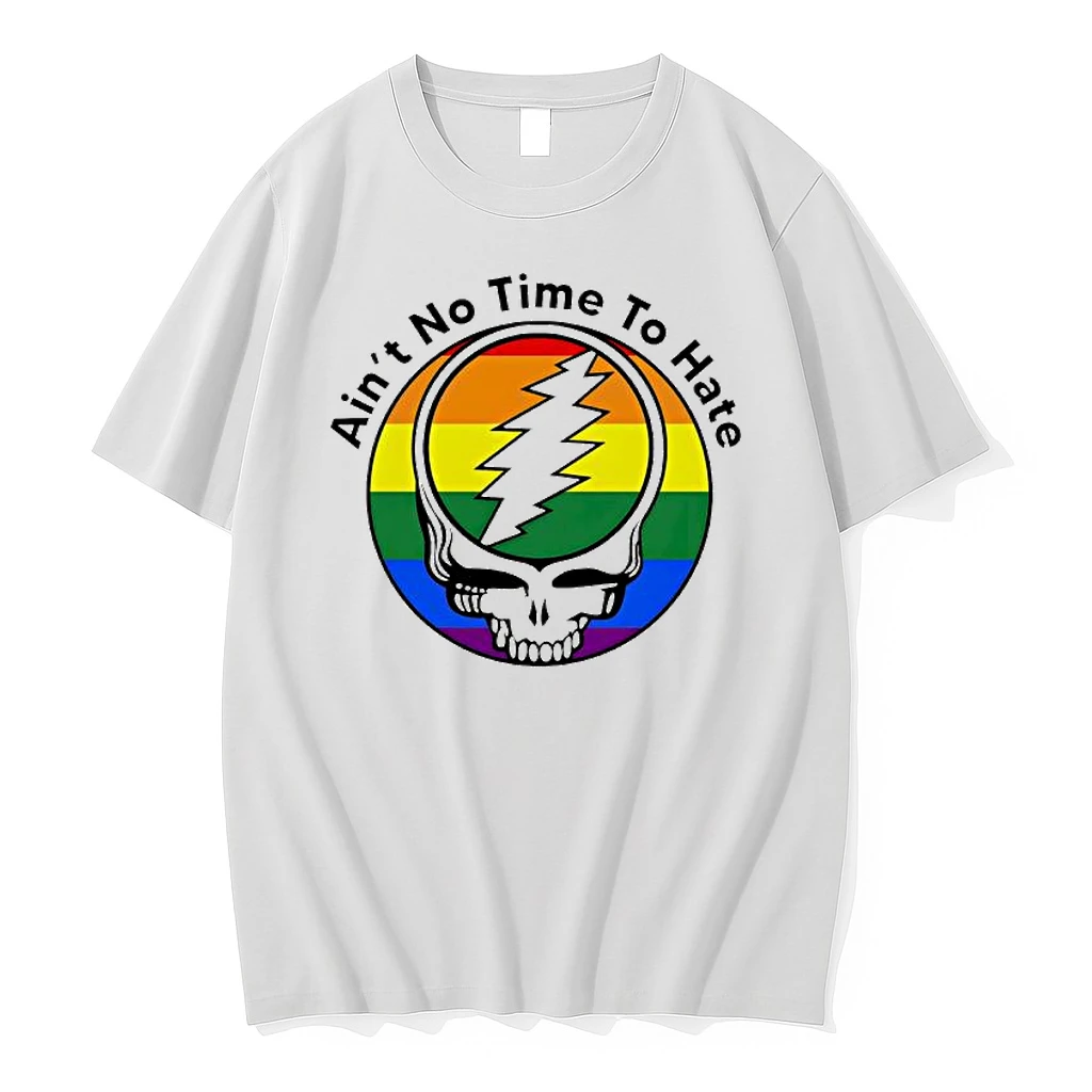 Grateful Dead Lgbt Pride Aint No Time To Hate Shirts