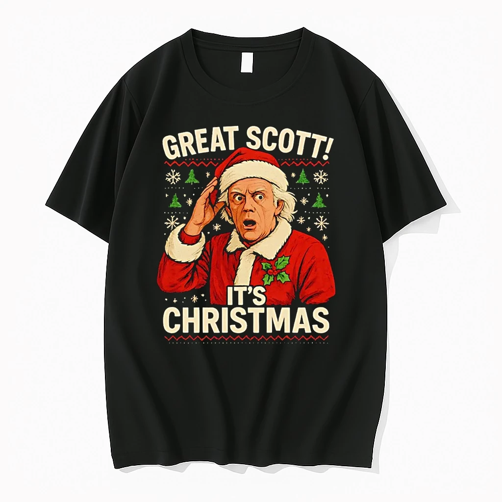 Great Scott Back To The Future Its Christmas Shirts