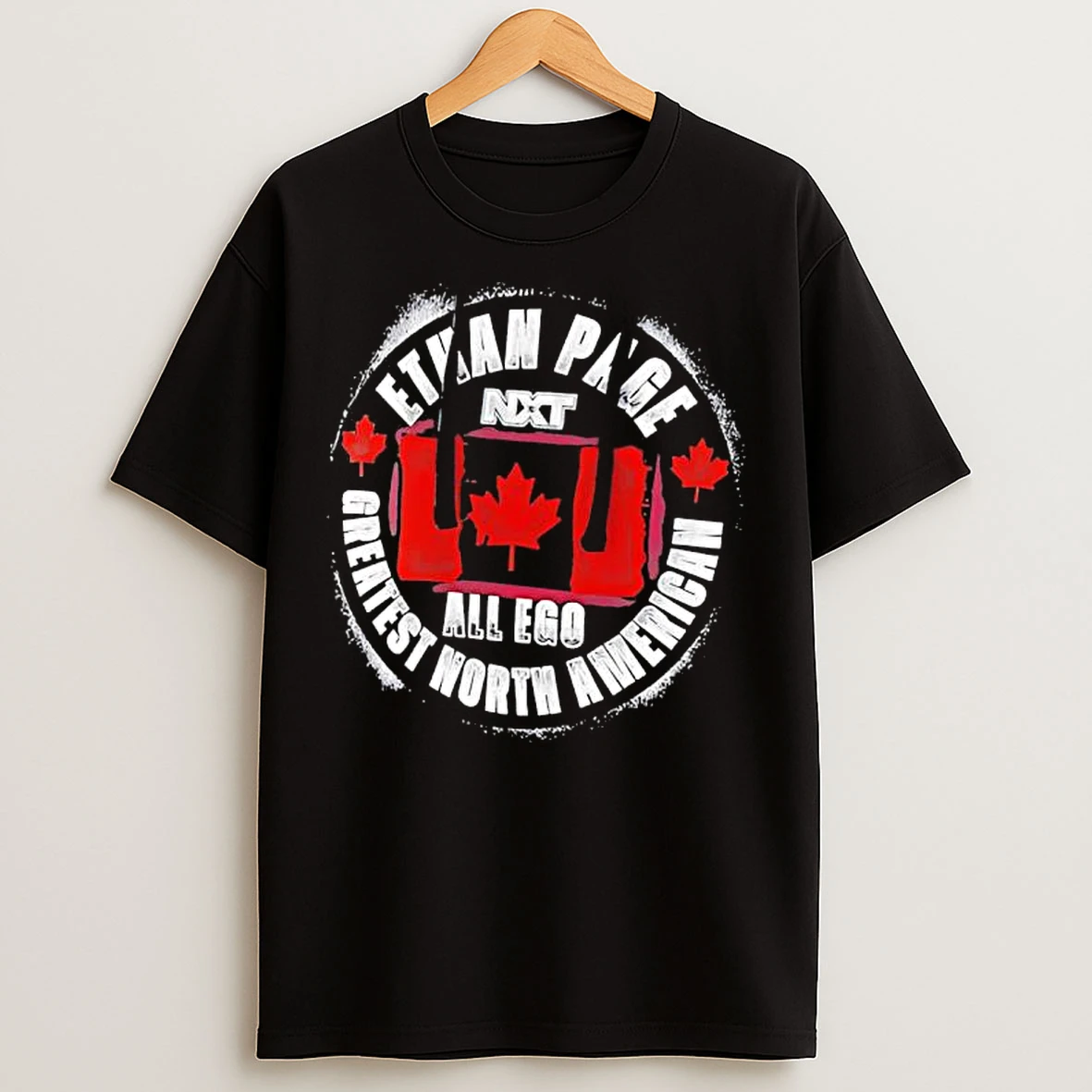 Greatest North American All Ego Ethan Pag Canadian Flag T Shirts