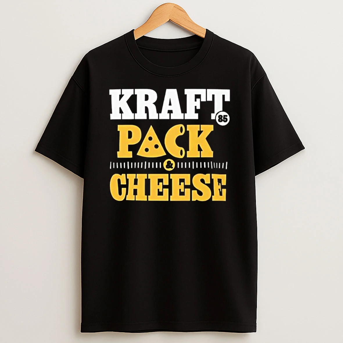 Green Bay Packers Kraft Pack Cheese Shirts