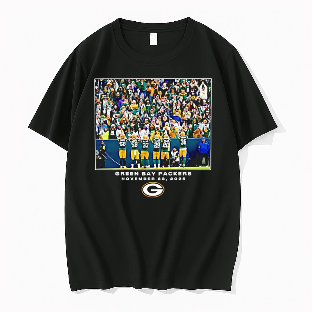 Green Bay Packers Nfl Flash Features November 23rd 2025 Shirts