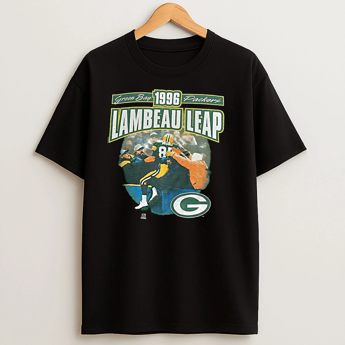Green Bay Packers Football Lambeau Leap 1996 Super Bowl Xxxi Celebration T Shirts