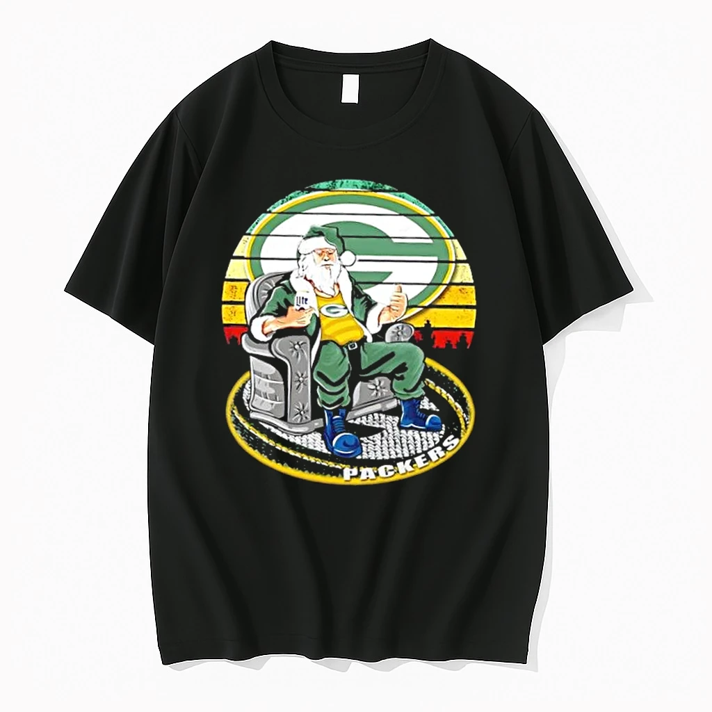 Green Bay Packers X Santa Claus Christmas Vintage Shirts