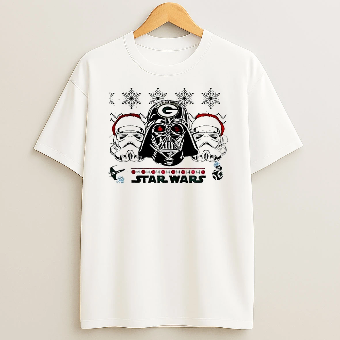 Green Bay Packers X Star Wars Ugly Christmas Shirts