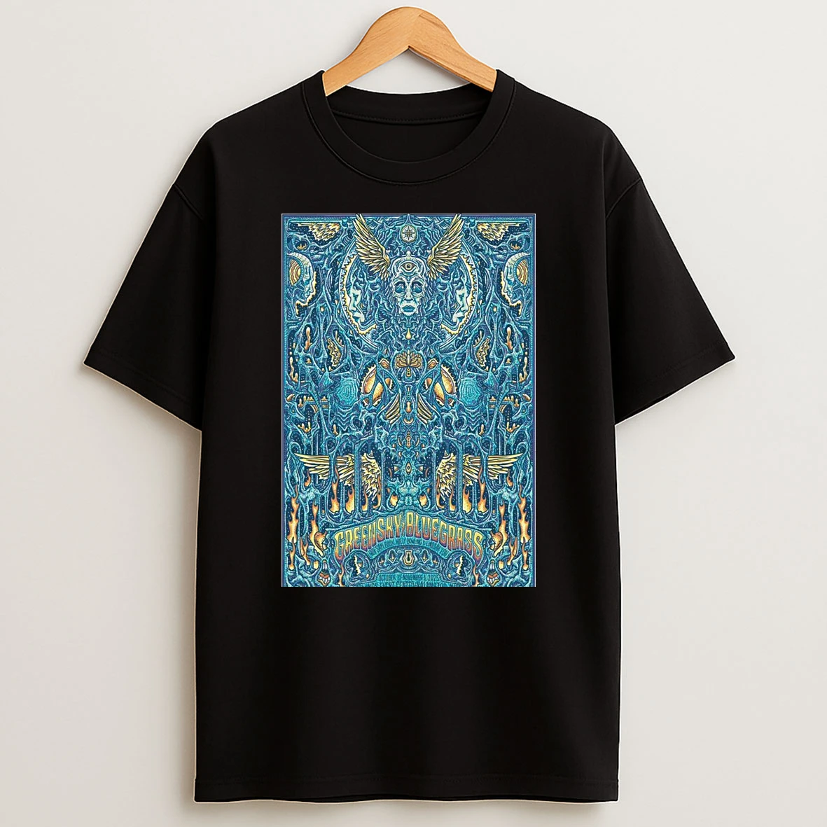 Greensky Bluegrass October 31 2025 Kalamazoo Halloween Show Shirts