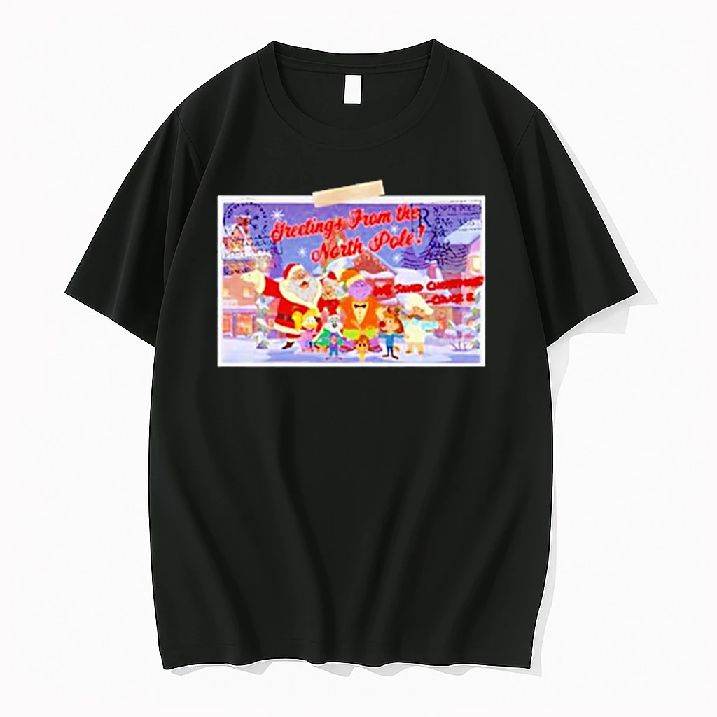 Greetings From The North Pole Santa Christmas Shirts