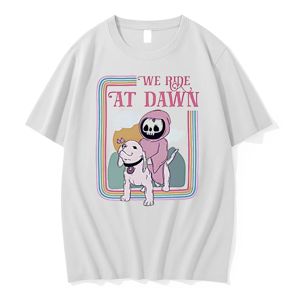 Grim Reaper We Ride At Dawn Shirts