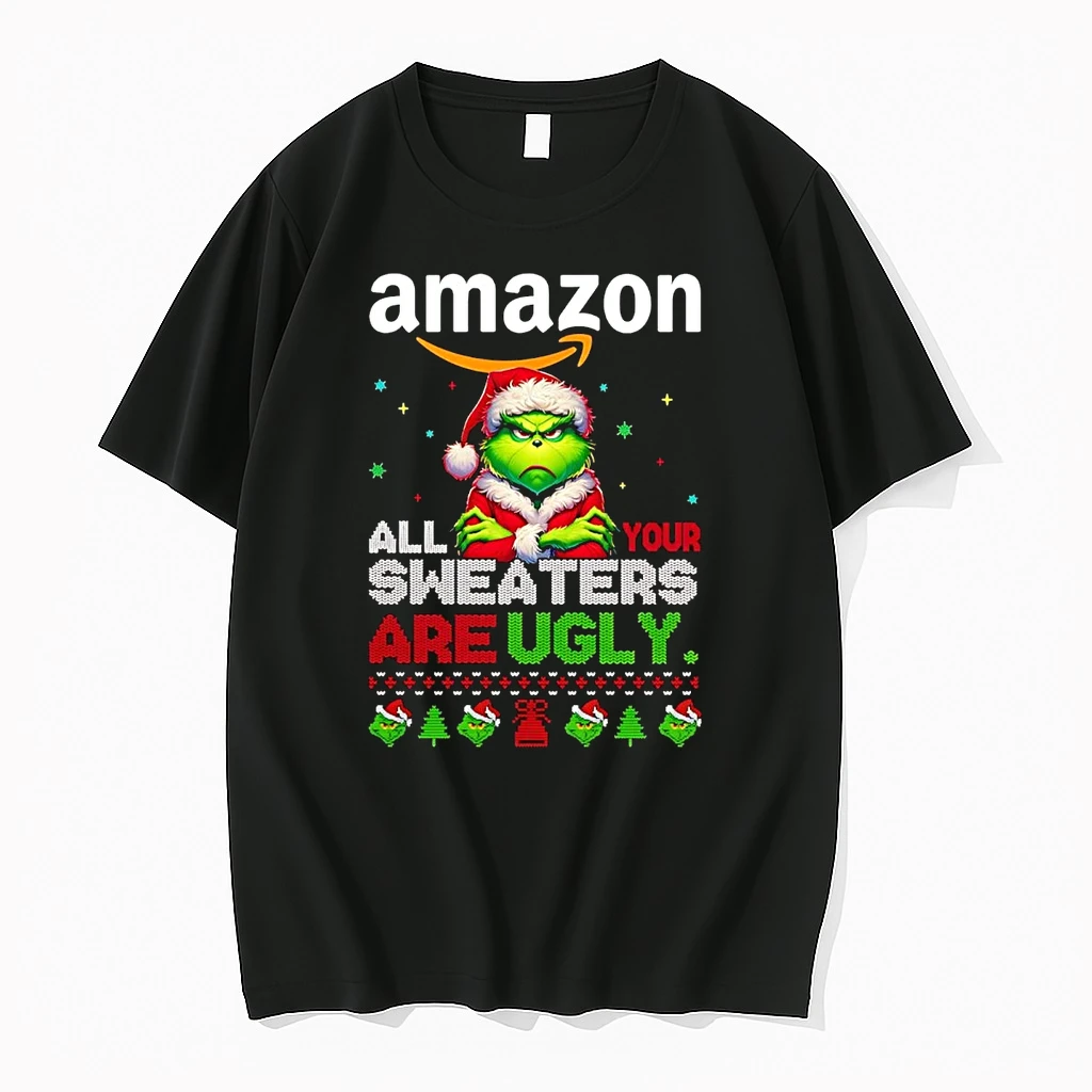 Grinch Amazon All Your Sweaters Are Ugly Christmas Shirts