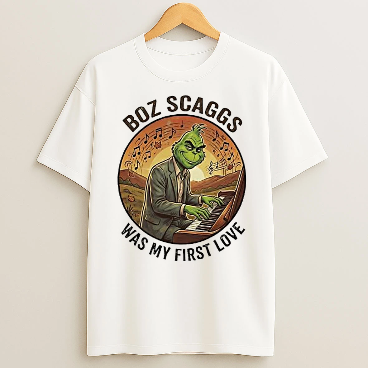 Grinch Boz Scaggs Was My First Love Christmas Trends Stylish Shirts