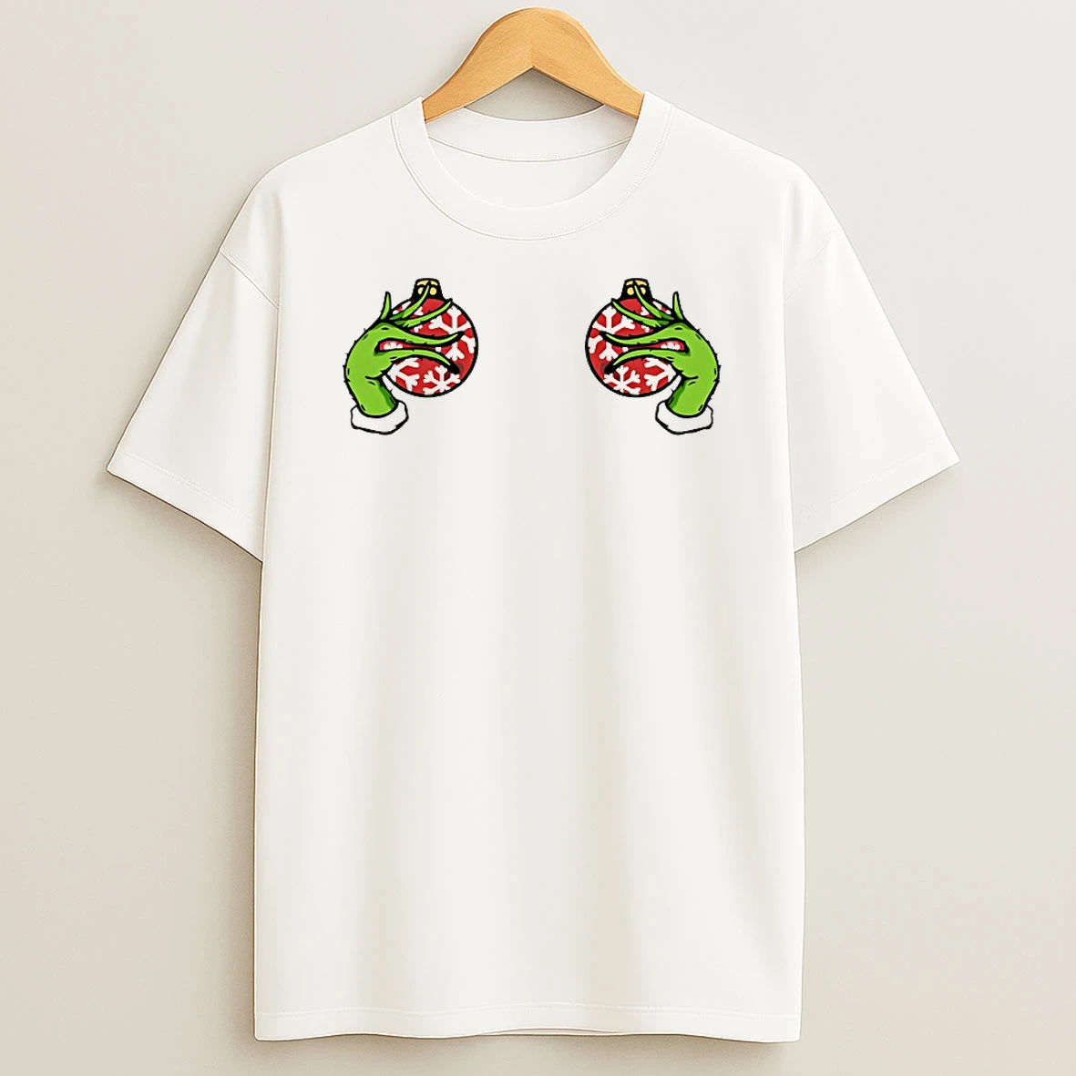 Grinch Christmas Boobie Shirts