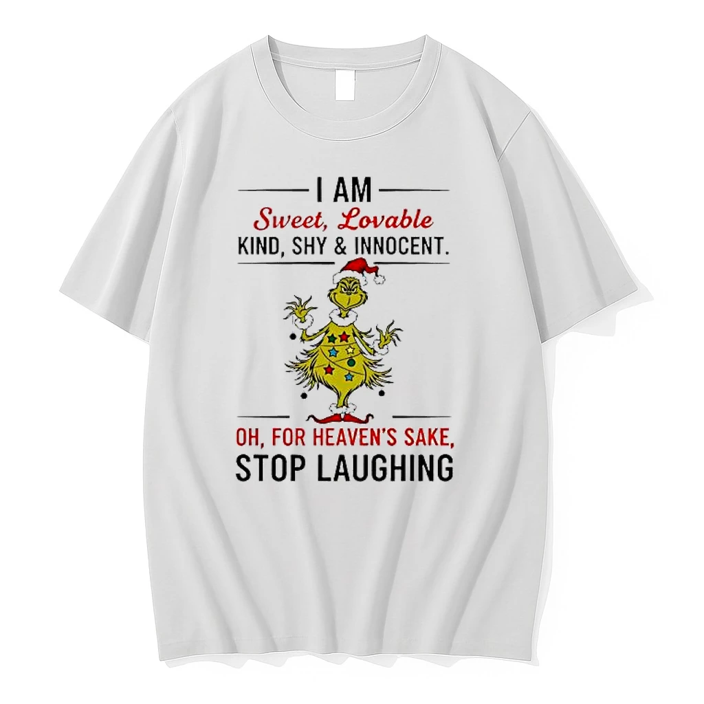 Grinch Christmas I Am Sweet Lovable Kind Shy And Innocent Shirts