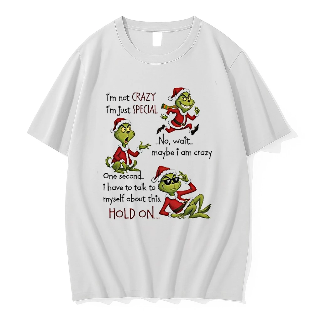 Grinch Christmas Im Not Crazy Im Just Special Shirts