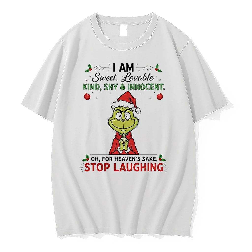 Grinch Dr Seuss I Am Sweet Lovable Kind Shy Innocent Shirts