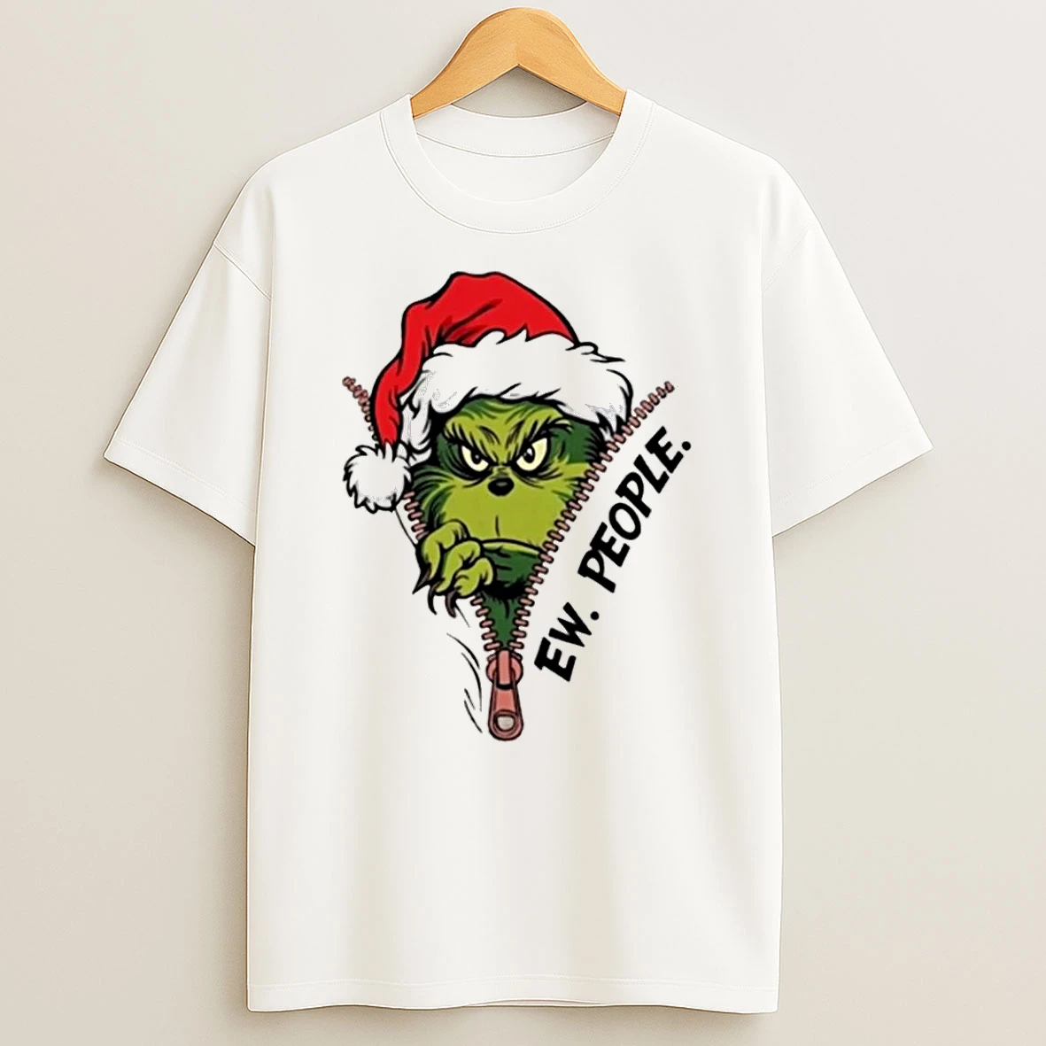Grinch Ew People 2025 Christmas Shirts