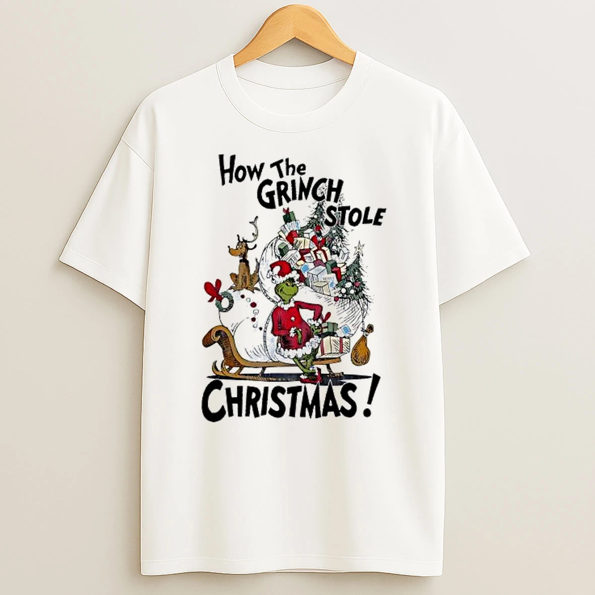 Grinch How The Grinch Stole Christmas Shirts