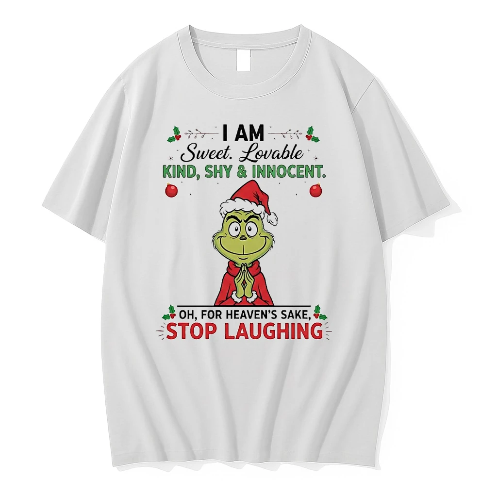 Grinch I Am Sweet Lovable Kind Shy And Innocent Christmas Shirts
