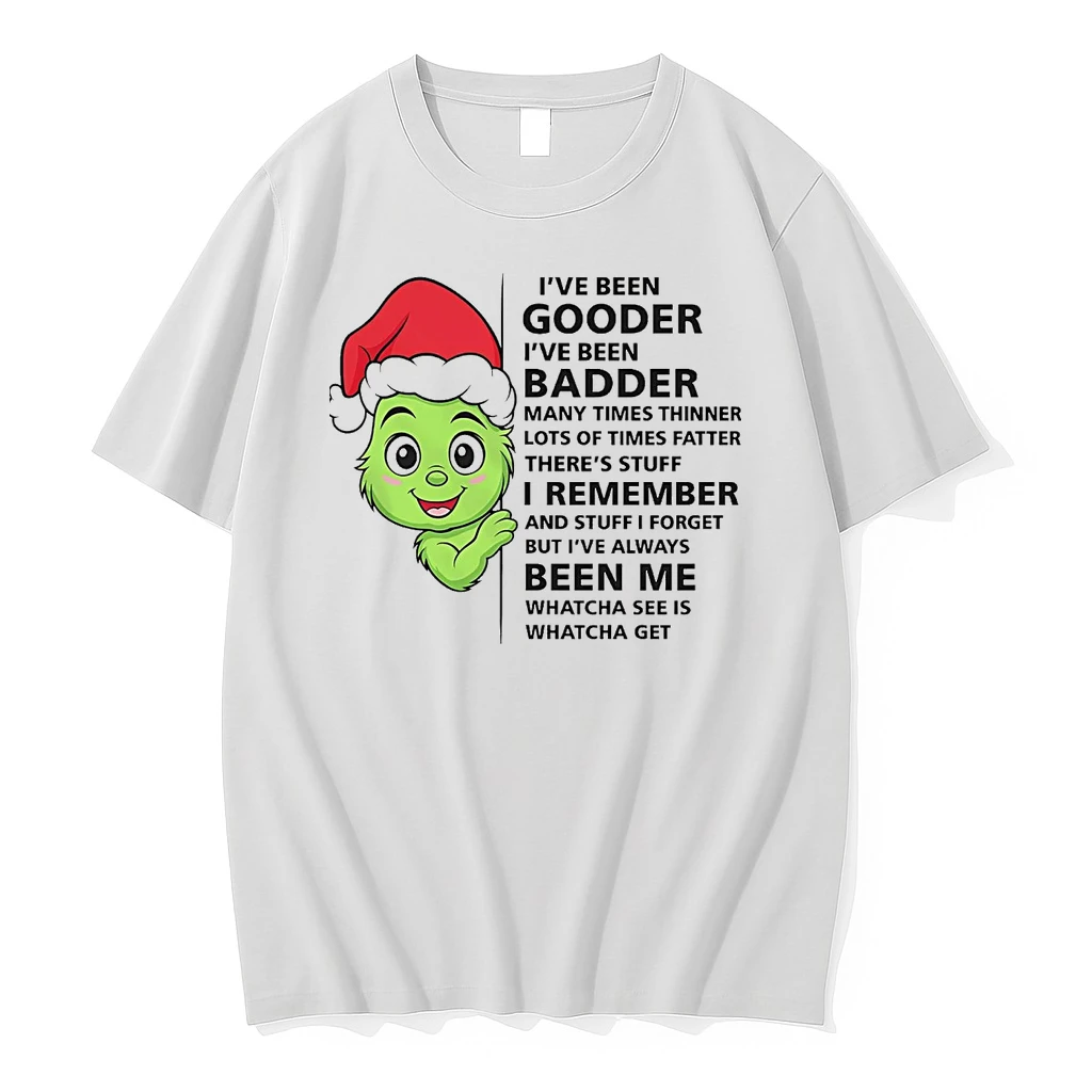 Grinch Ive Been Gooder Ive Been Badder Christmas Shirts