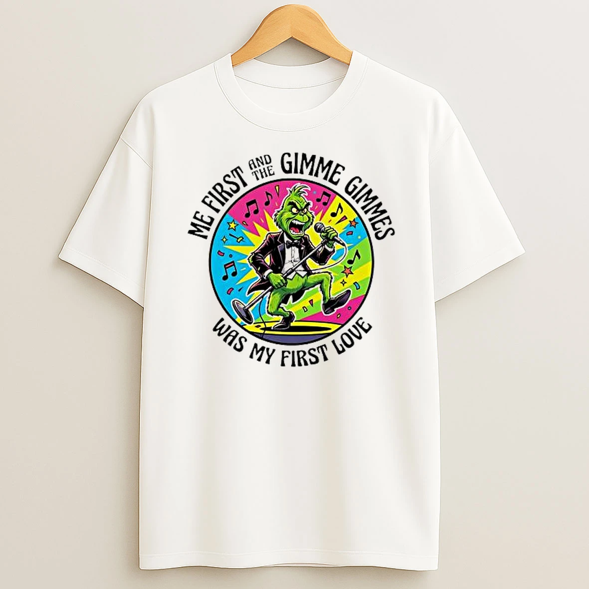 Grinch Me First And The Gimme Gimmes Was My First Love Christmas Trends Stylish Shirts