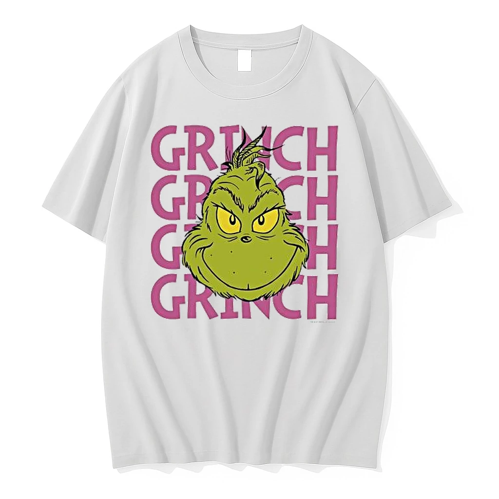 Grinch Name Repeat Portrait Shirts