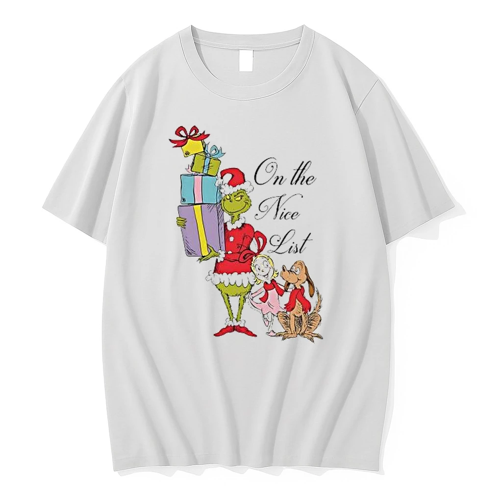 Grinch On The Nice List Shirts
