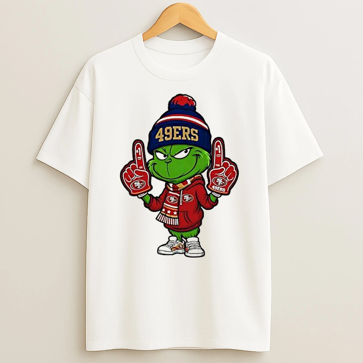 Grinch San Francisco 49ers Trends Stylish Shirts