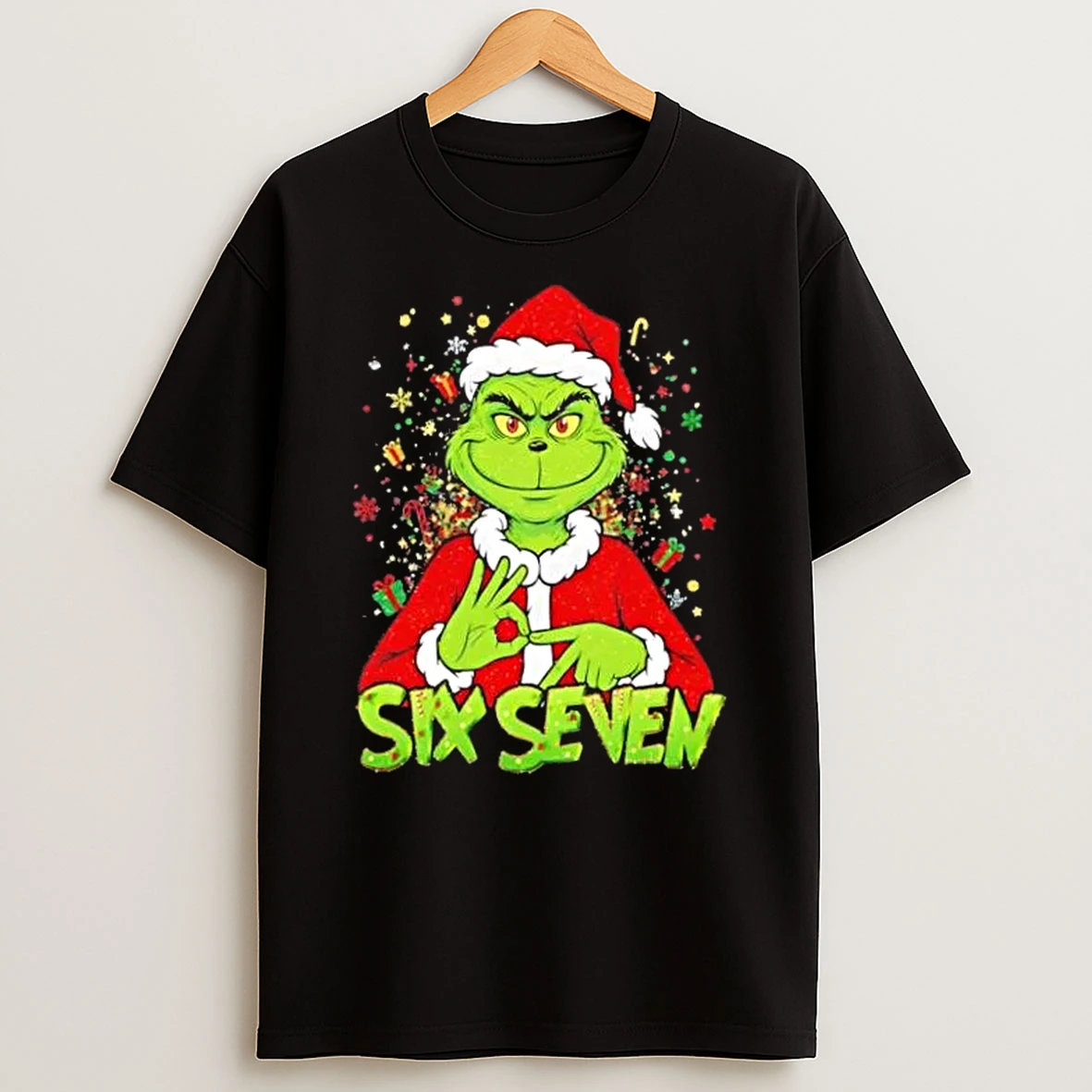 Grinch Six Seven 6 7 Christmas Shirts