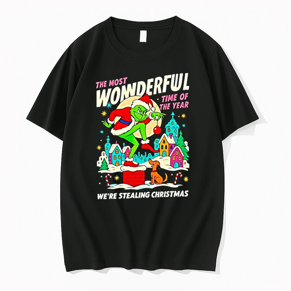 Grinch The Most Wonderful Time Of The Year Were Stealing Christmas Trends Stylish Shirts