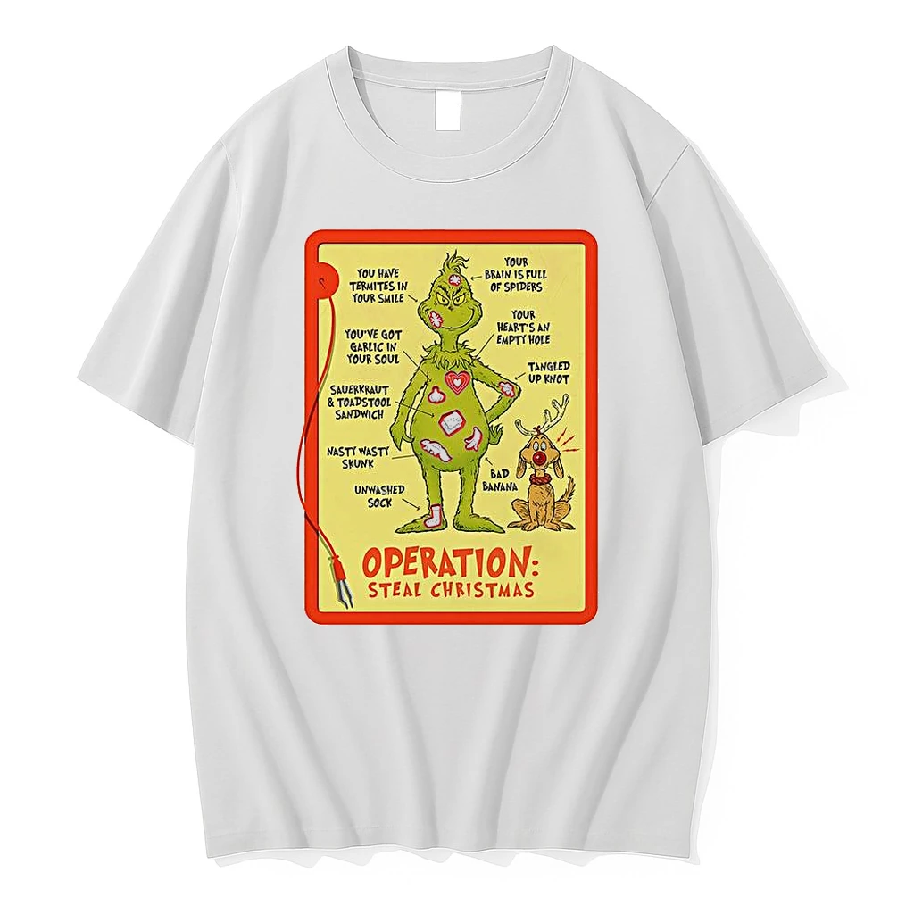 Grinch And Max Operation Steal Christmas Game Shirts