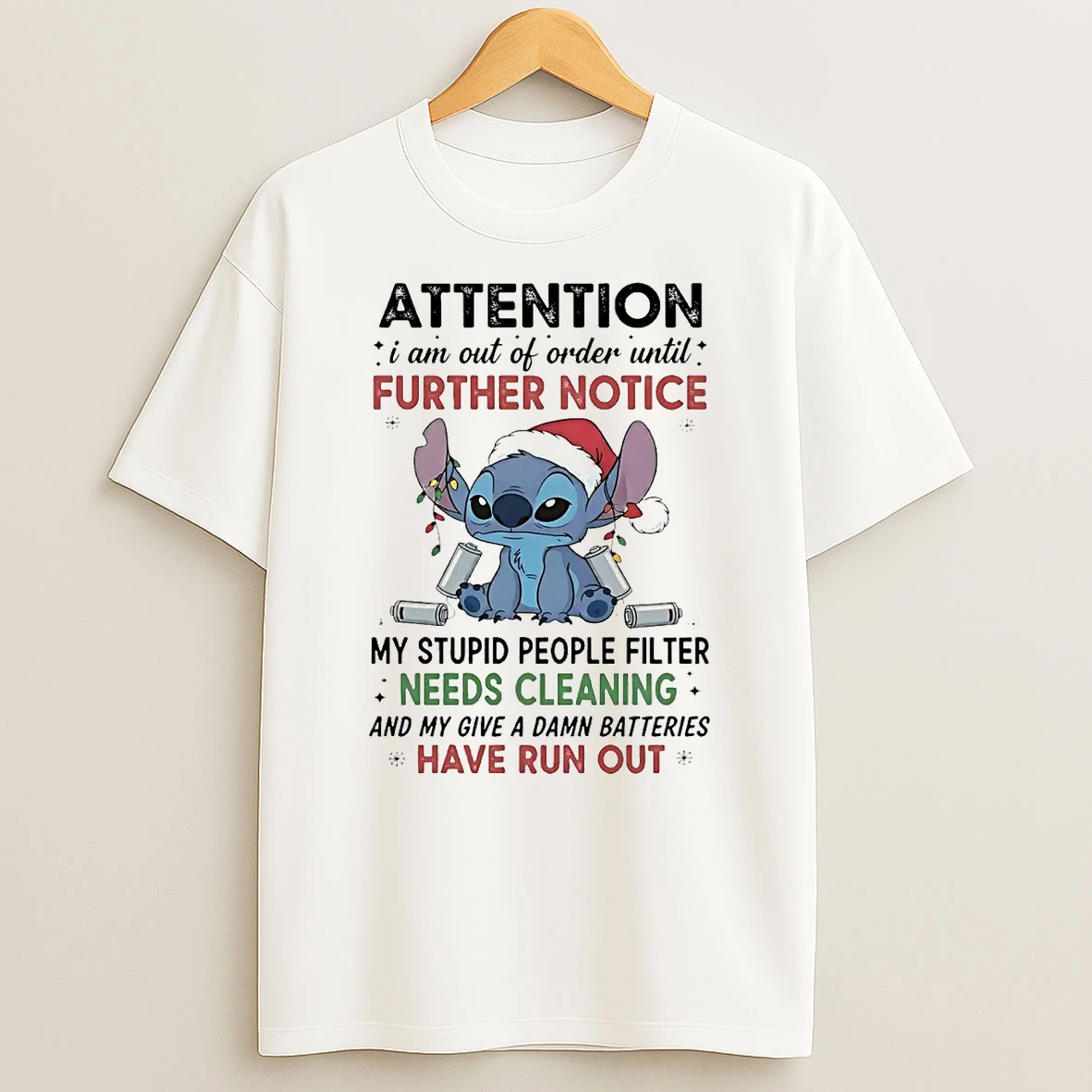 Grinch Attention Further Notice Need Cleaning Have Run Out Christmas Shirts
