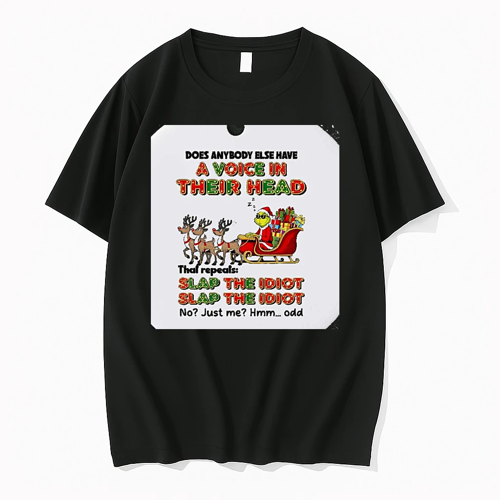 Grinch Does Anybody Else Have A Voice In Their Head Christmas Christmas Shirts