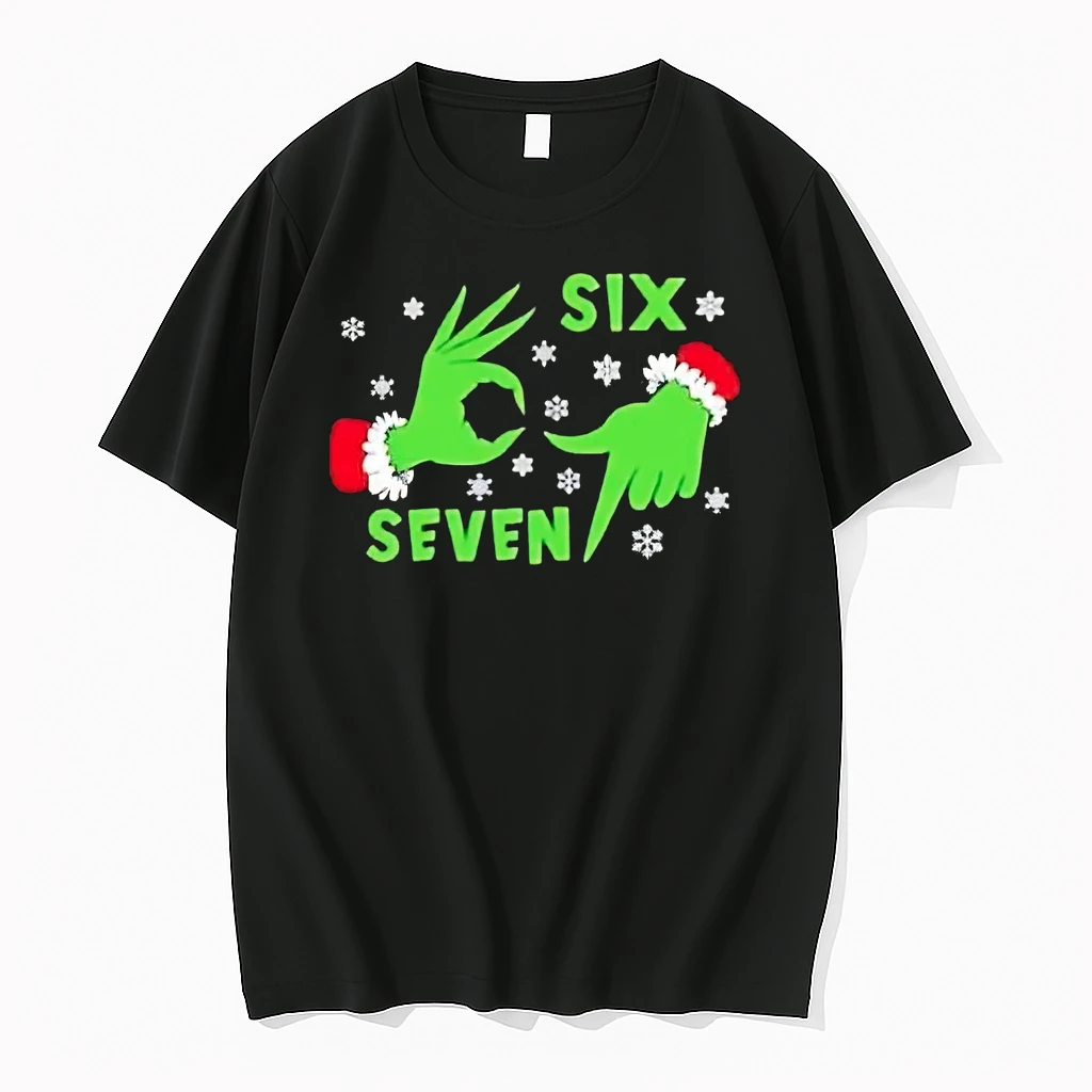 Grinch Hand Six Seven Christmas Shirts