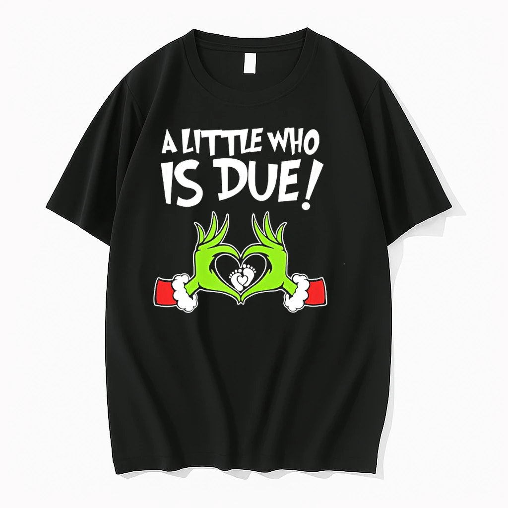 Grinch Hands A Little Who Is Due Christmas Shirts