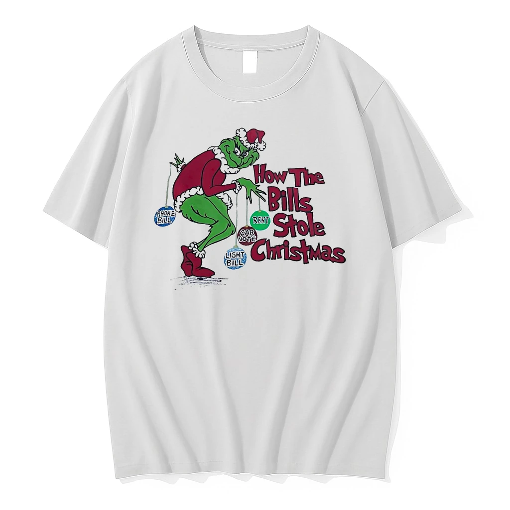 Grinch How The Bills Stole Christmas Shirts