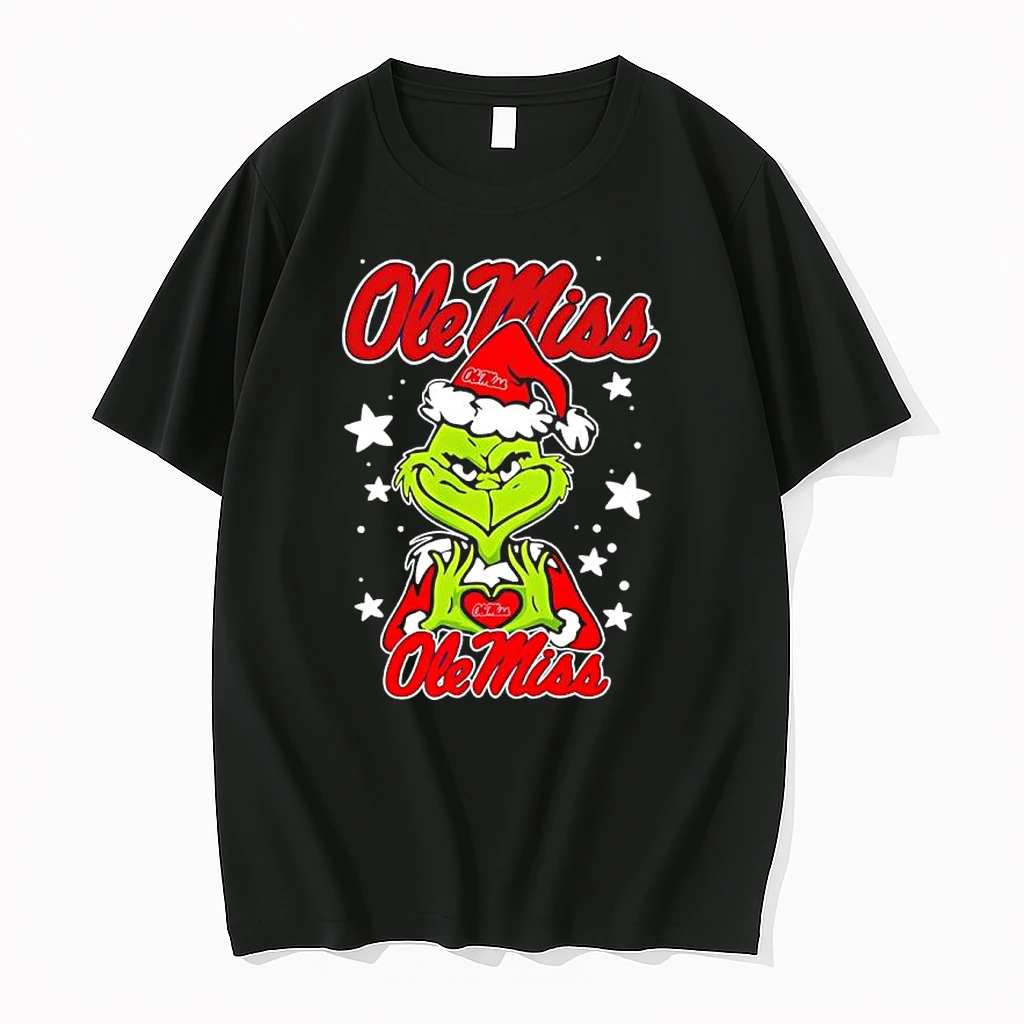 Grinch Love Ole Miss Rebels Christmas 25 Shirts