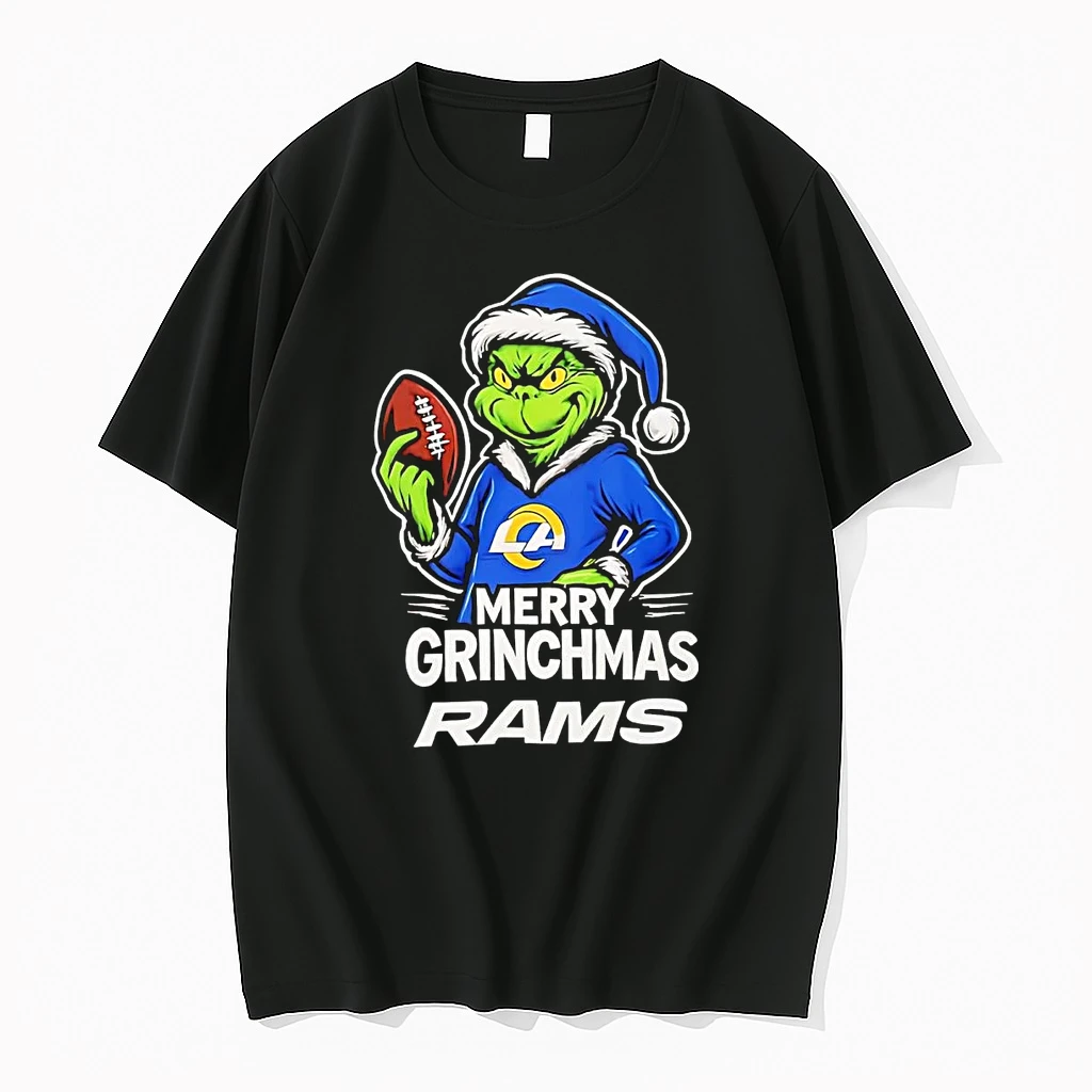 Grinch Merry Grinchmas Los Angeles Rams Christmas Shirts
