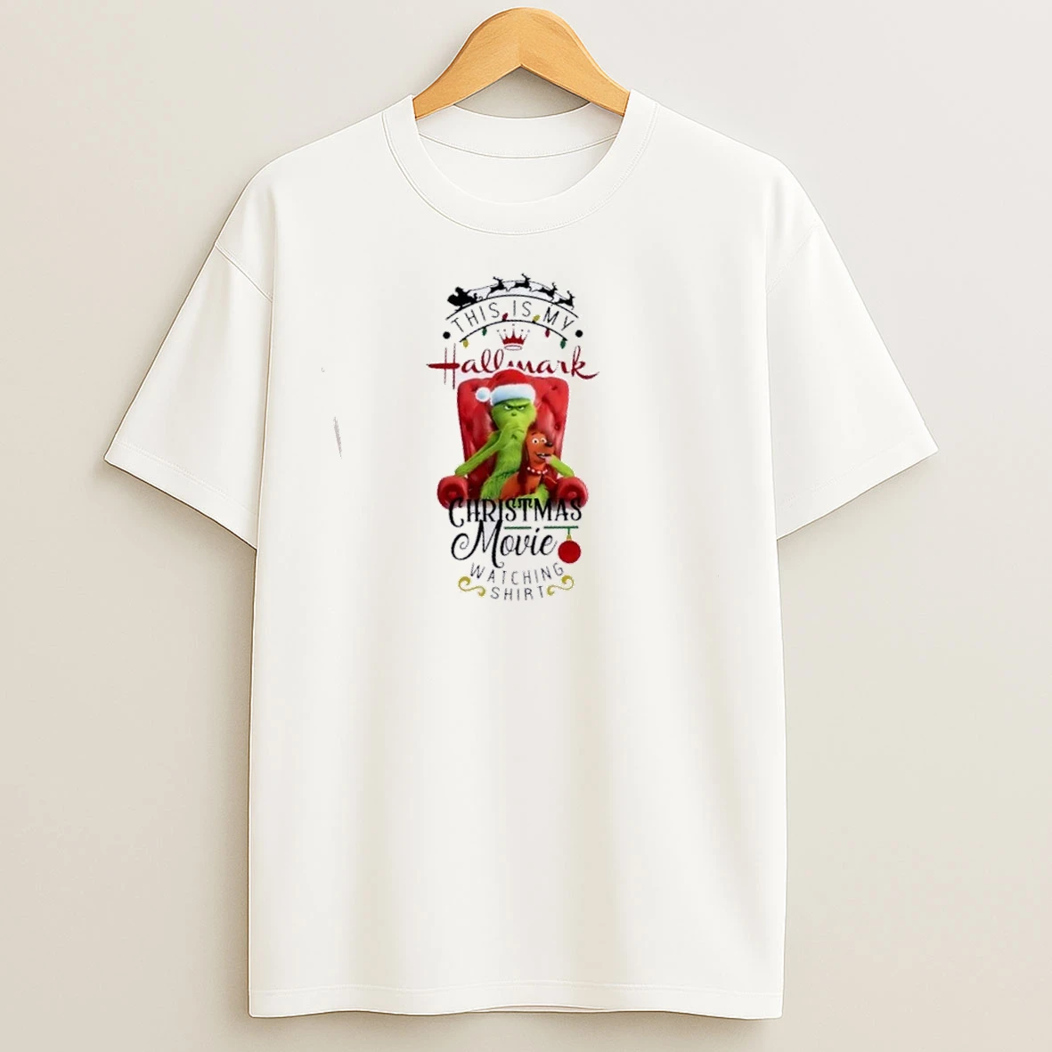 Grinch This Is My Hallmark Christmas Movie Watching T Shirts